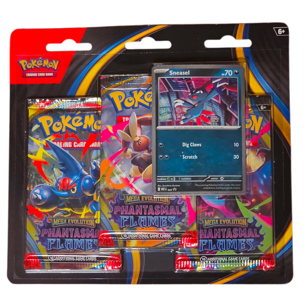 Pokemon 3-Pack Blister - Phantasmal Flames