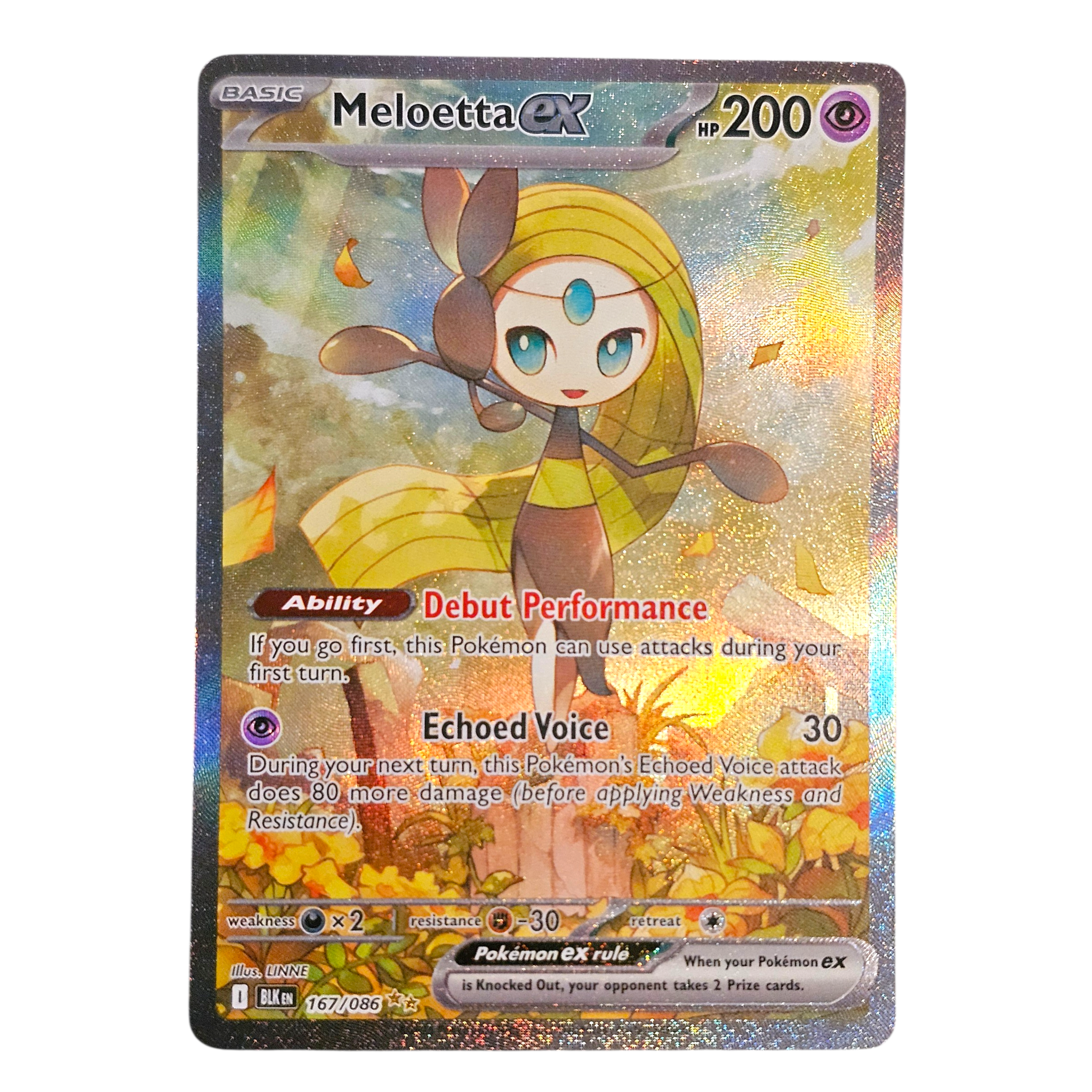 Meloetta Ex 167/086