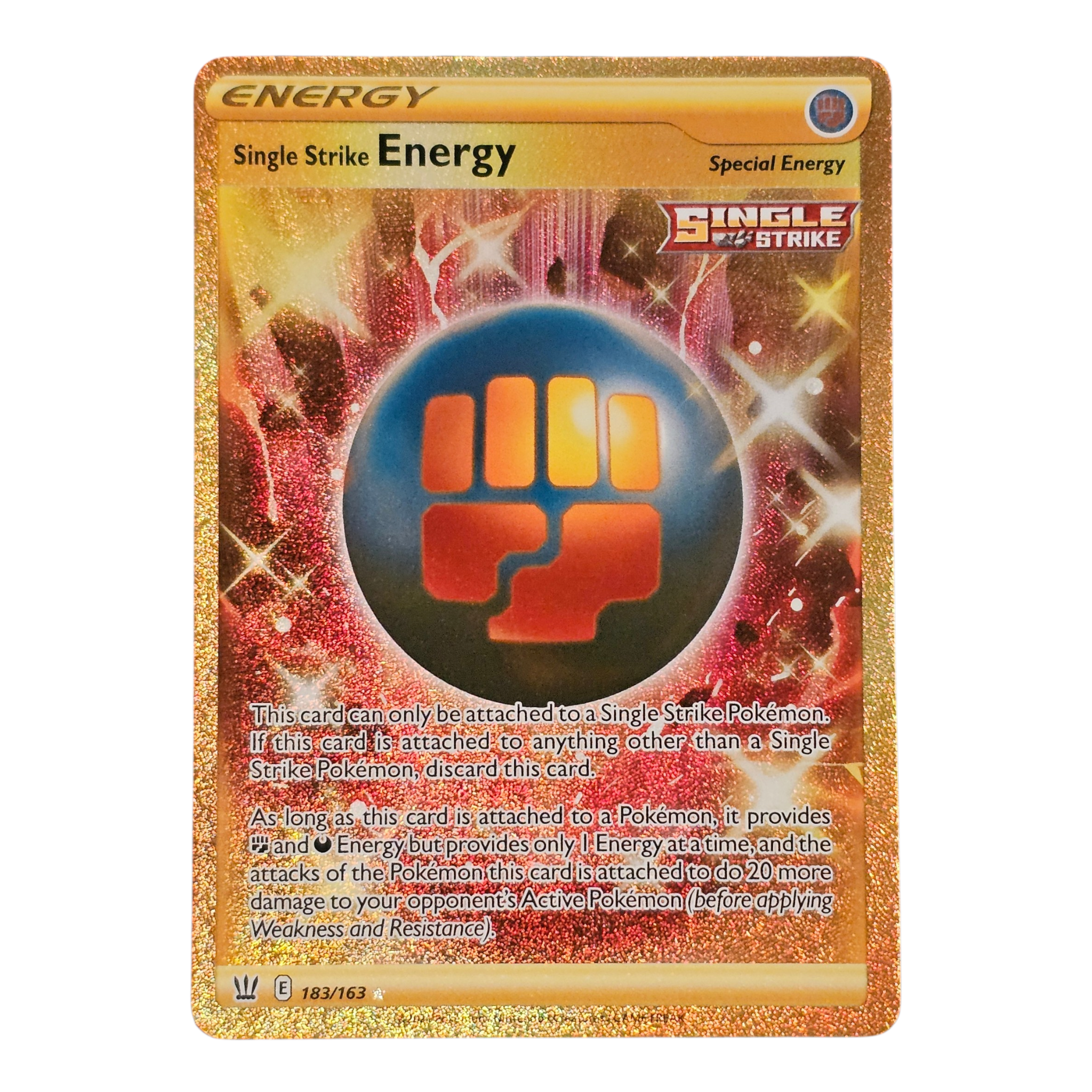 Single Strike Gold Energy 183/163